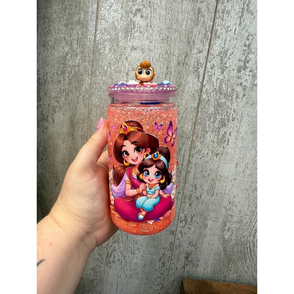 16oz Monkey with Decorated Lid